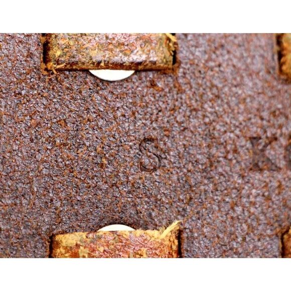 BROWN GENUINE LEATHER 1 1/4"Wd STUDS STITCH CASUAL DRESS WOMEN'S BELT Sz S (99T - Picture 8 of 13